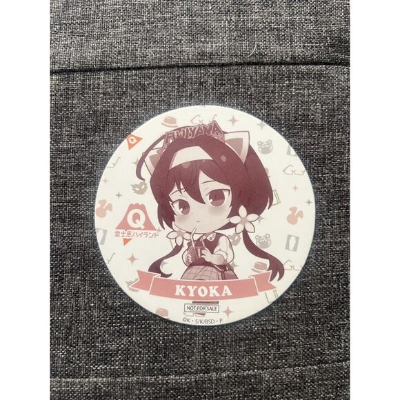 Bungo Stray Dogs Kyoka Izumi Chibi Paper Coaster Fuji-Q US Seller - Picture 2 of 2